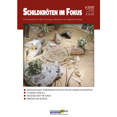 neue Ausgabe der SCHILDKRÖTEN IM FOKUS 4/2020 - Schildkröten-Zeitschrift 