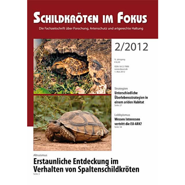 Schildkr&ouml;ten im Fokus - Ausgabe 2/2012