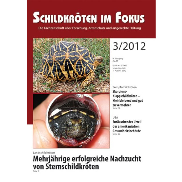 Schildkr&ouml;ten im Fokus - Ausgabe 3/2012