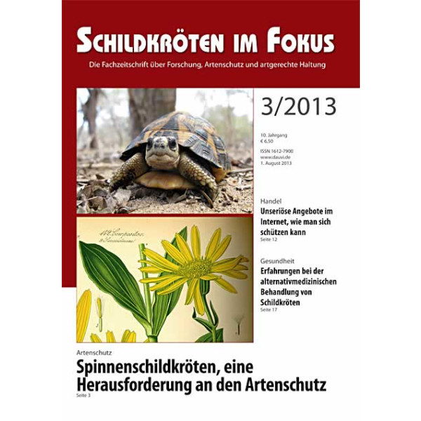 Schildkröten im Fokus - Ausgabe 3/2013