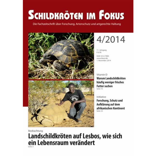 Schildkröten im Fokus - Ausgabe 4/2014