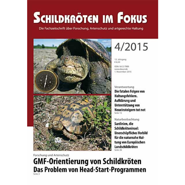 Schildkr&ouml;ten im Fokus - Ausgabe 4/2015