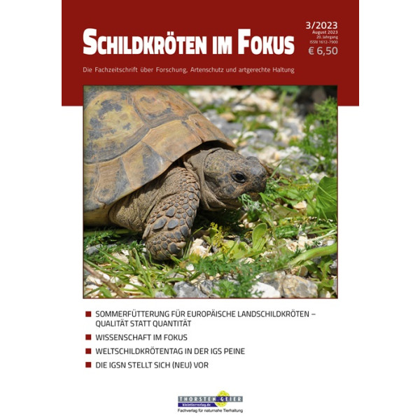 Schildkröten im Fokus - Ausgabe 3/2023
