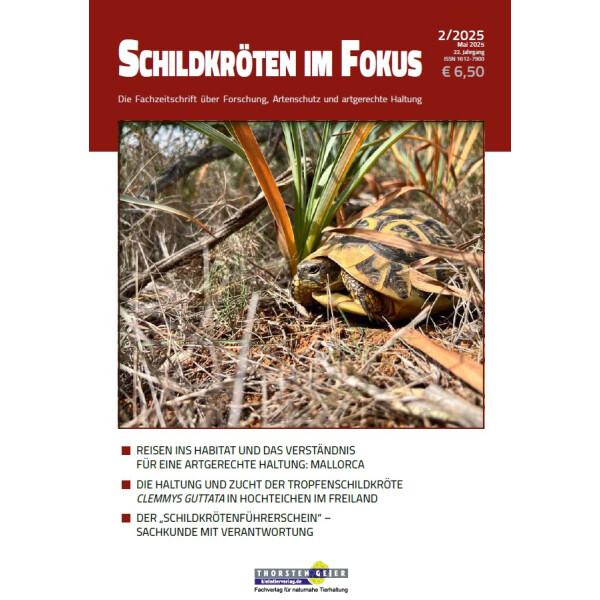 Schildkröten im Fokus - Ausgabe 2/2025