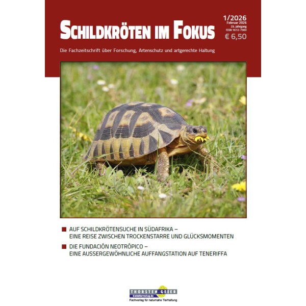 Schildkröten im Fokus - Ausgabe 1/2026