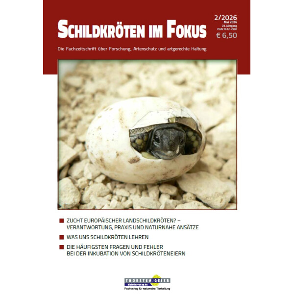 Schildkröten im Fokus - Ausgabe 2/2026