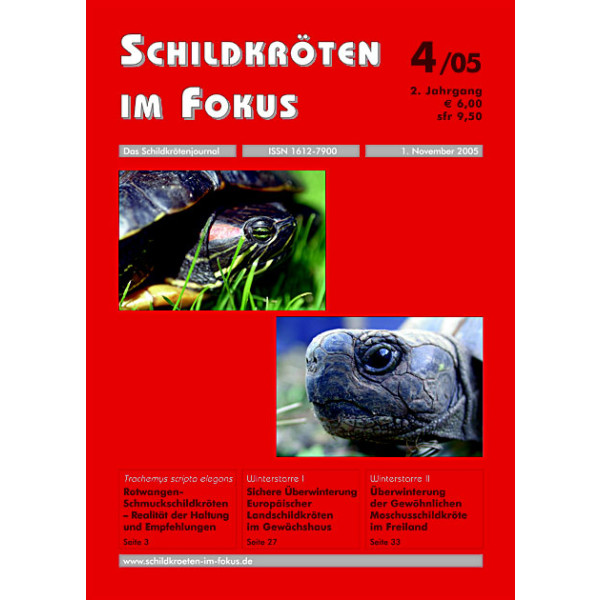Schildkr&ouml;ten im Fokus - Ausgabe 4/2005