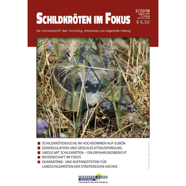 Schildkr&ouml;ten im Fokus - Ausgabe 3/2018