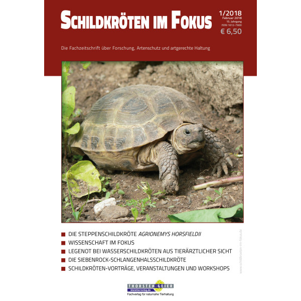 Schildkröten im Fokus - Ausgabe 1/2018