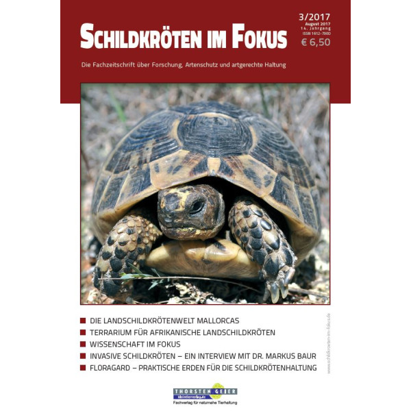 Schildkröten im Fokus - Ausgabe 3/2017