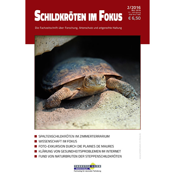 Schildkröten im Fokus - Ausgabe 2/2016