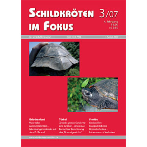 Schildkröten im Fokus - Ausgabe 3/2007