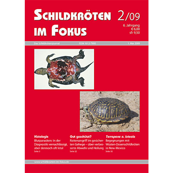 Schildkröten im Fokus - Ausgabe 2/2009