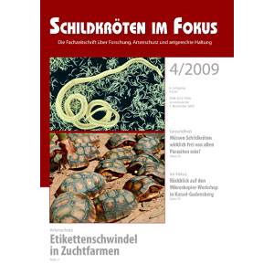 Schildkr&ouml;ten im Fokus - Ausgabe 4/2009
