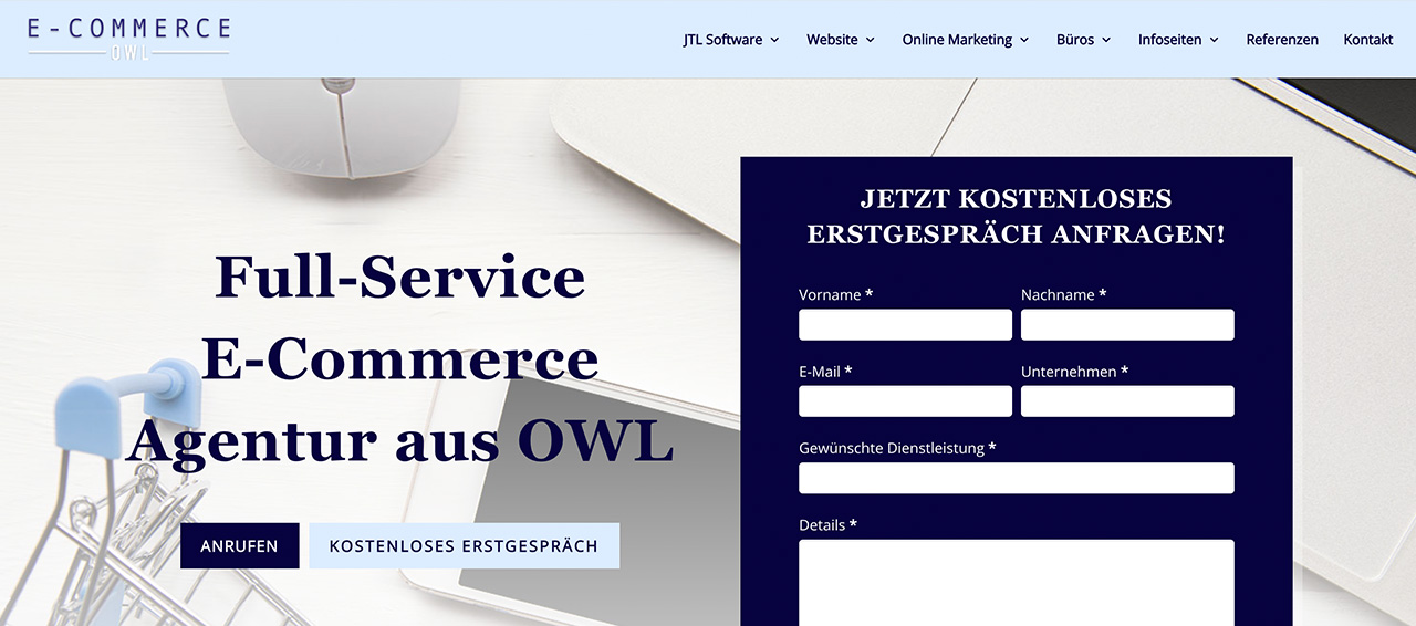 E-Commerce OWL SEO SEA Marketing