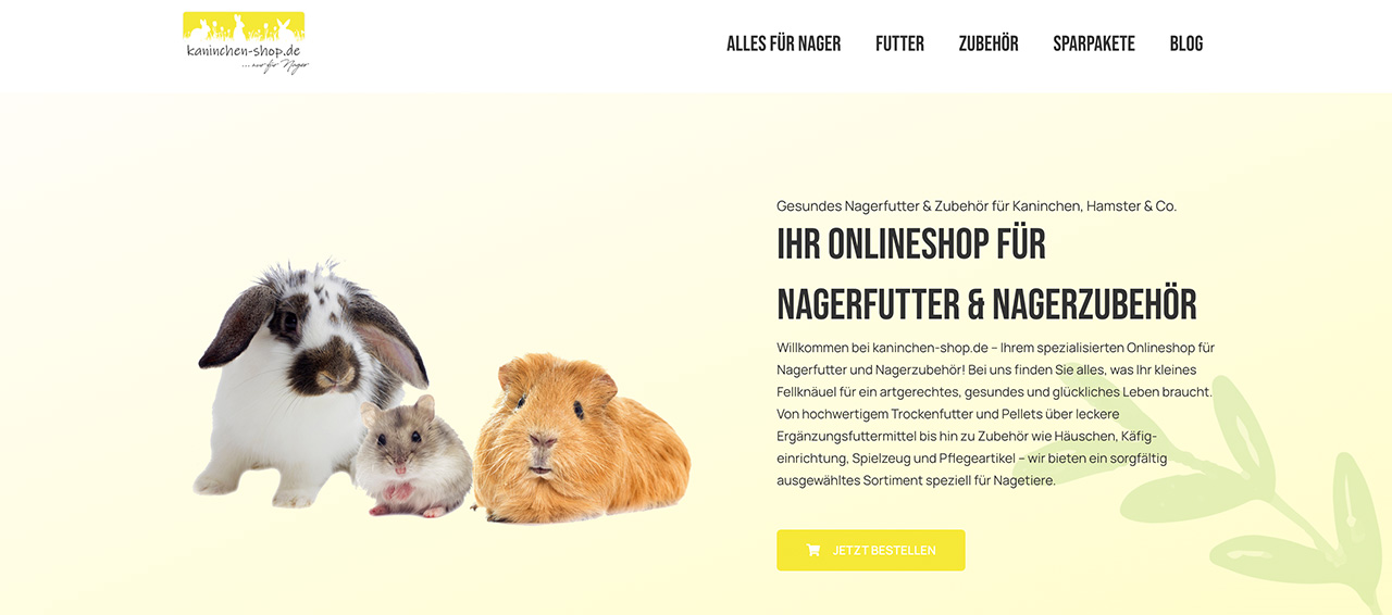 Nagerzubehör online kaufen
