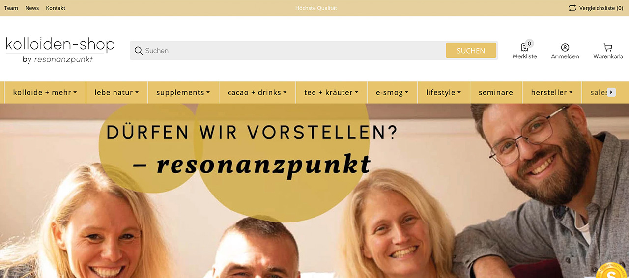 Hochwertige Kolloide online kaufen