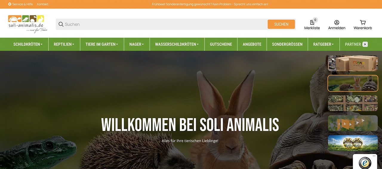 soli animalis Schildkrötenbedarf