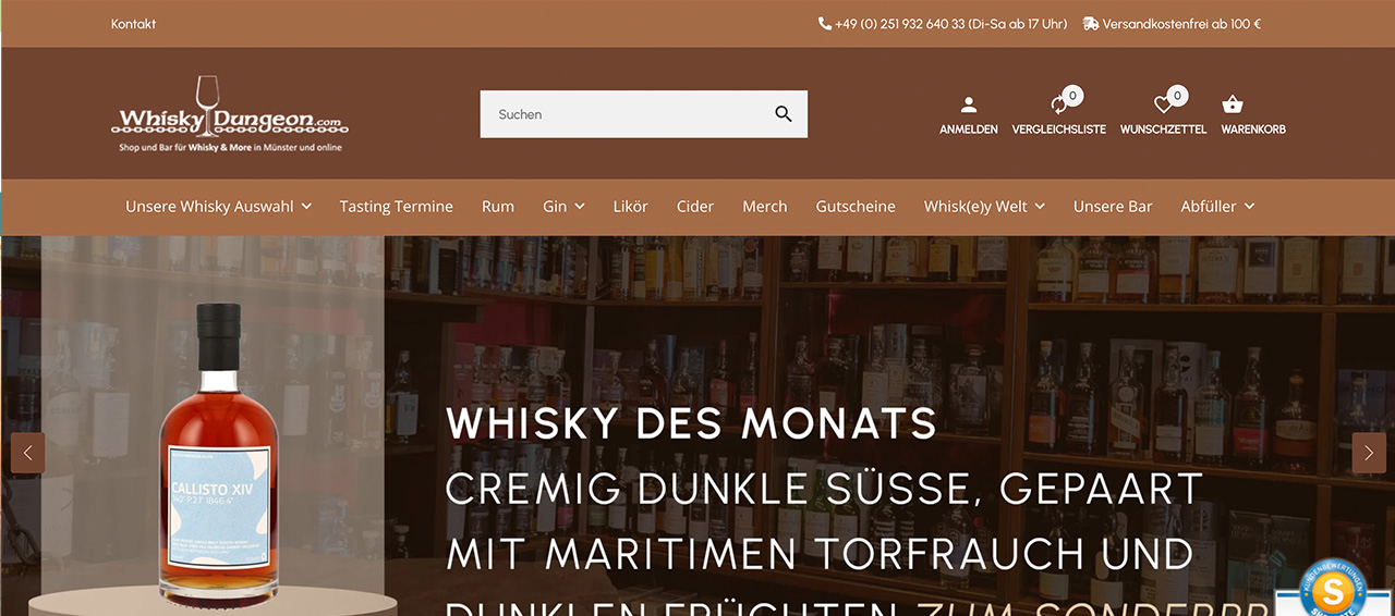 Whisky online sicher kaufen